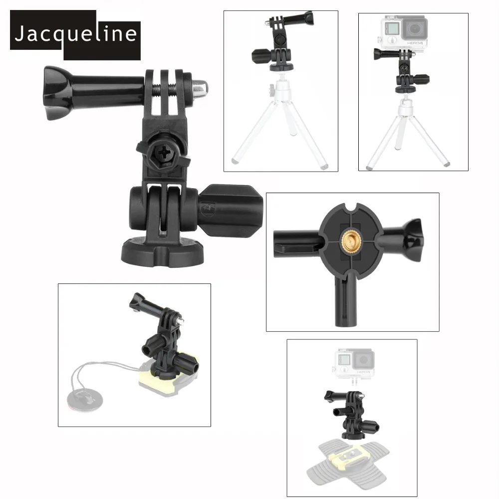 

Jacqueline for Sports Camera Accessories Arm Kit Adapter for Gopro hero 6 5 hero 4 3+ hero 2 for SJCAM for EKEN H9R H9