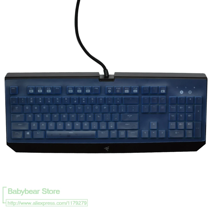 Чехол для клавиатуры razer BlackWidow Ultimate Stealth для настольного ПК, водонепроницаемый пылезащитный прозрачный защитный чехол для клавиатуры