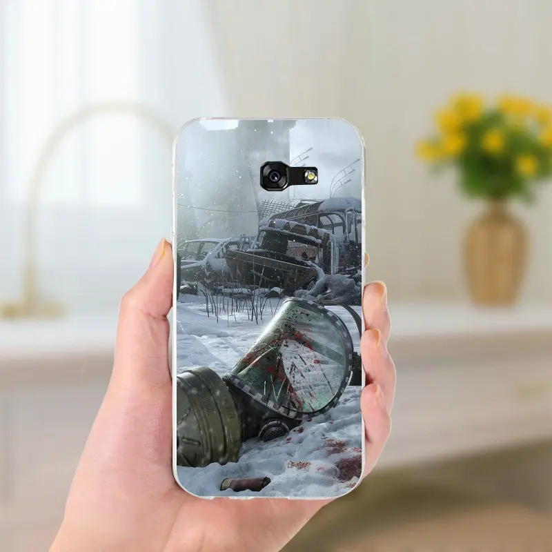 Чехол для телефона из мягкого силикона ТПУ с рисунком мобильного игры Метро 2033