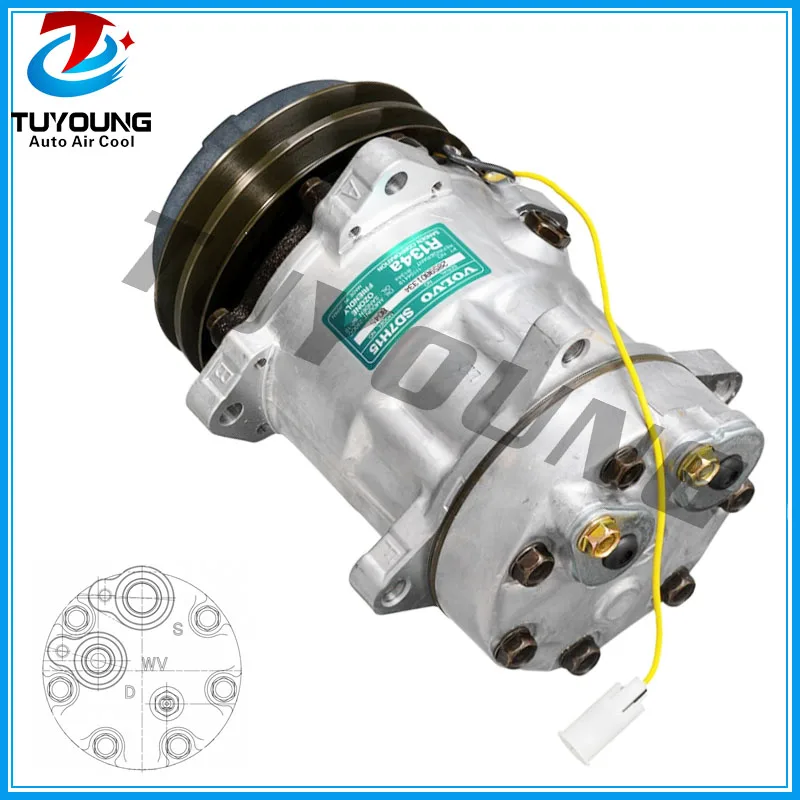 

High quality auto ac compressor for VOLVO VOE11412632 14518640 15082742 11104419
