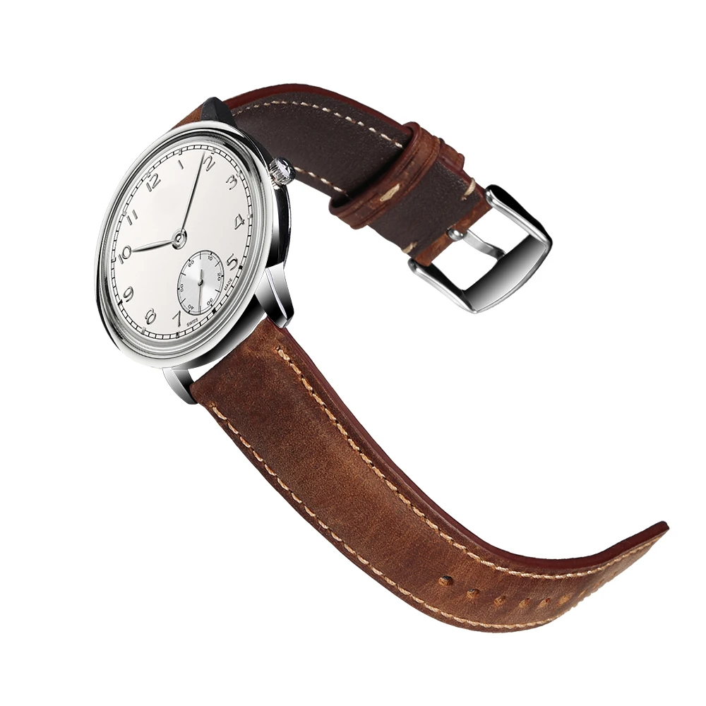 En Ligne IStrap 18mm 20mm 22mm Libération Rapide Véritable Veau En Cuir Assolutamente Bracelet StrapBracelet pour Omega Breitling Tissot