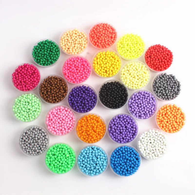 

24 Colors 5000PCS Water Sticky Beads 3D Puzzle Toys for Children Spray Beads Speelgoed Jigsaw Water Educational Toys Speelgoed