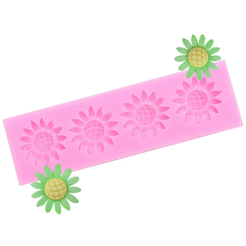 

1PCS 2018 New Arrival Beautiful Flowers Silicone Molds DIY Fondant Mold Cake Decorating Tools Chocolate Mold 4 Styles!!!