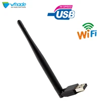 Мини-usb wifi адаптер ключ 2 дБ 150 Мбит/с wifi MT7601 wifi 802.11n беспроводная сетевая карта приемник/n/g высокоскоростной ethernet usb wifi