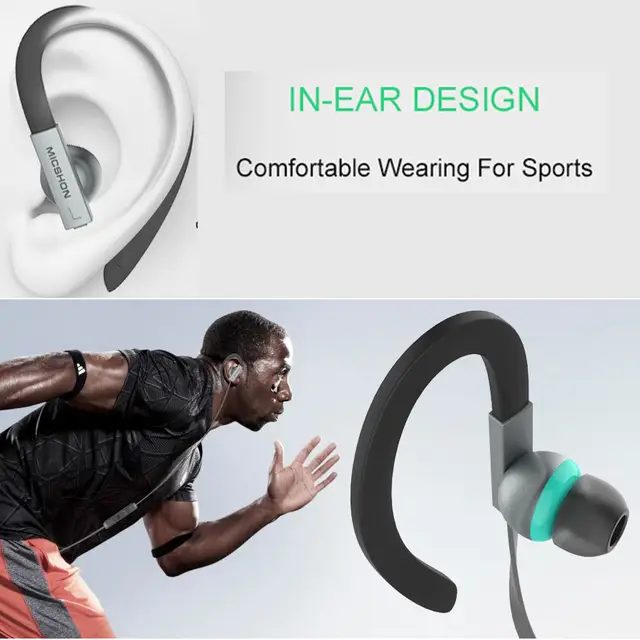 Online Shop Sport Ear Hook Headphones Running In Ear Headphone