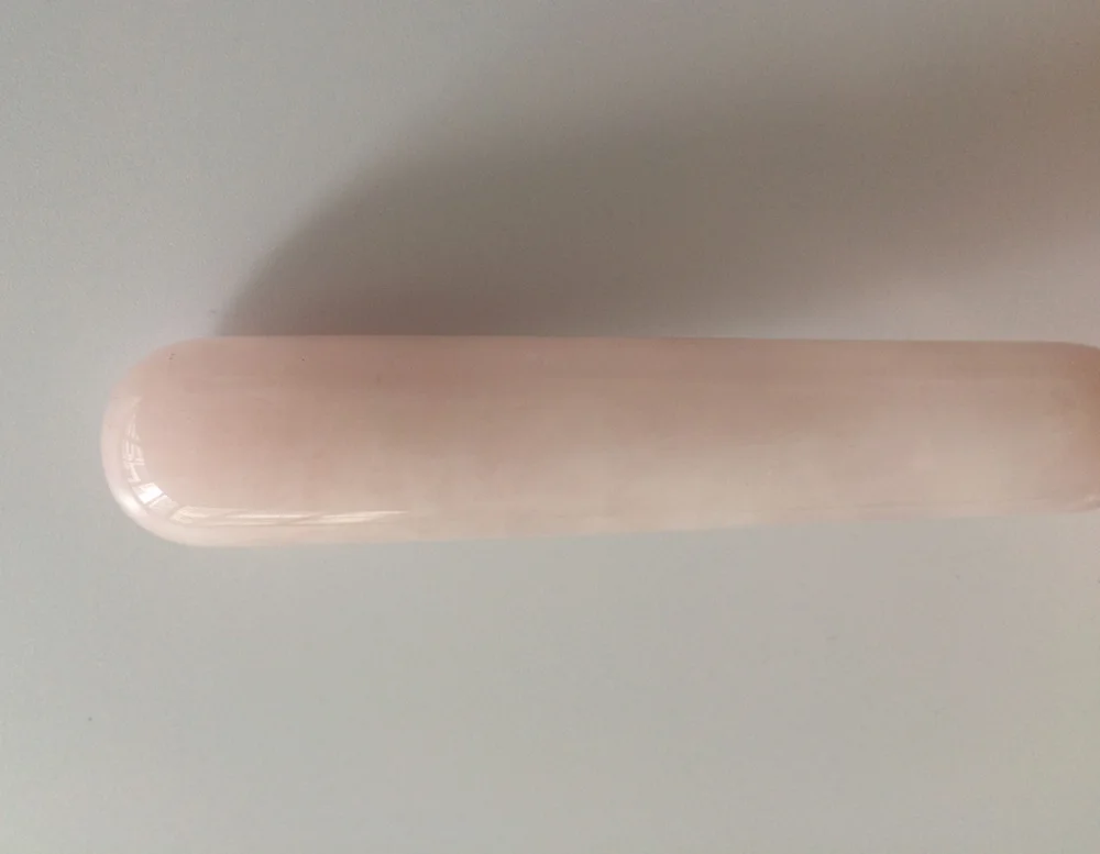 Natural Jade Roller Rose Quartz Roller  (9)