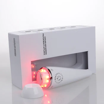 

High Frequency Vibrating Hot Cold Facial Beauty Hammer Red Blue Photon Light Wrinkle Acne Ttreatment Eye Skin Tightening Machine