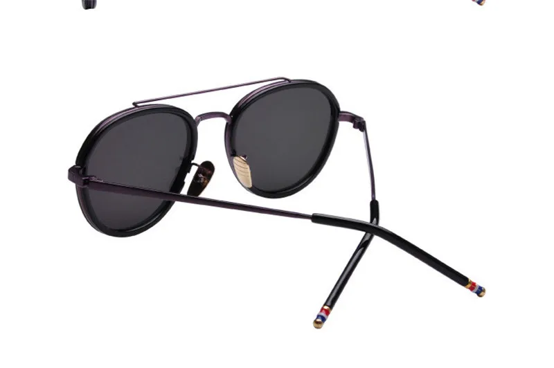 BAOLANG солнцезащитные очки в стиле ретро мужские и женские цветные UV400 отражающие зеркальные солнцезащитные очки Oculos De Sol Gafas Masculino D1801