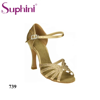 

Latin Dance Shoes Suphini Salsa Shoes Woman Dance Shoes Butterfly Shape Rhinestone Latin Shoes, Woman Latin Dance Shoes