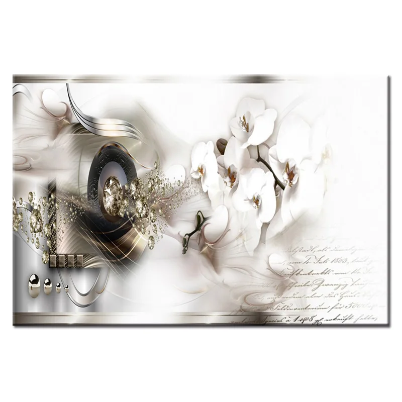 

Large Canvas Painting Pictures Elegant flower series Wall Pictures for Living Room Print Paintings Home Decor Canvas Framed