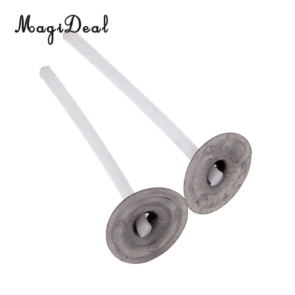 600 Pieces Wholesale Candle Wicks Pre Waxed With Sustainers Cotton Cord Length In 25/30/35/55/60/70mm 6 Styles