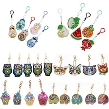 5Pcs DIY Full Drill Diamond Painting Special Shaped Butterfly Animal Diamond Painting Women Bag Key Chain Jewelry Handmake Gifts 5Pcs DIY Full Drill Diamond Painting Special Shaped Butterfly Animal Diamond Painting Women Bag Key Chain Jewelry Handmake Gifts