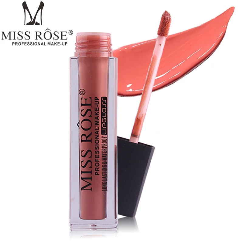 Miss Rose Lip Gloss Moisturizer Nutritious Liquid Lipstick Matte