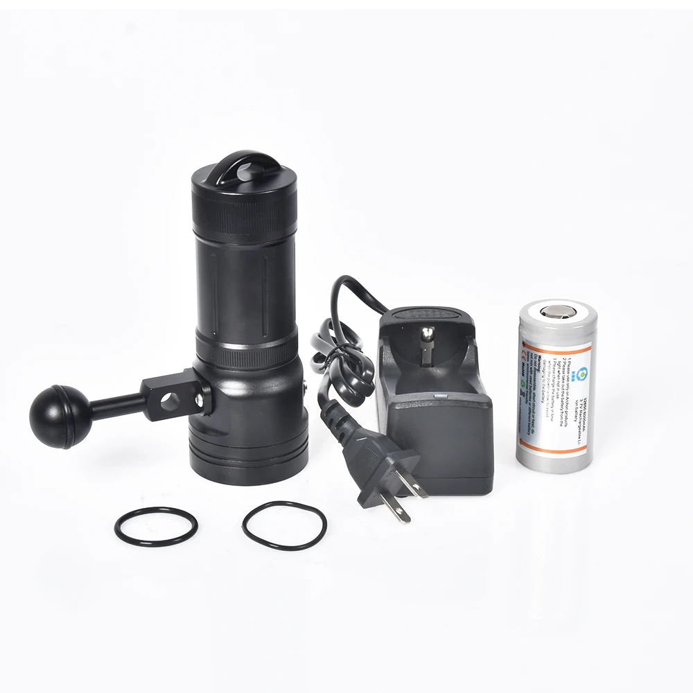 

Meikon MK15 2400LM Diving Torch Light Lighting for Professional Underwater Waterpoof Video Camera Photography