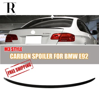 

M3 Style E92 Carbon Fiber Rear Duck Spoiler for BMW E92 Coupe 320i 325i 328i 330i 335i 320d 325d 330d 335d M3 2 Door 2005 - 2011