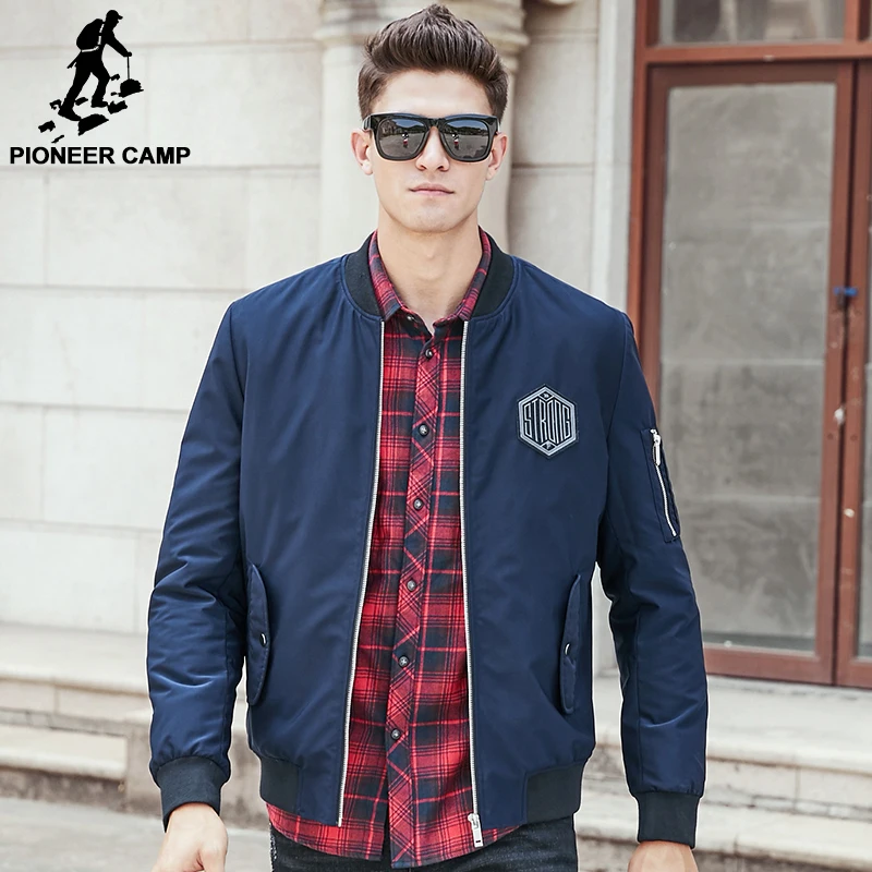Pioneer Camp New autumn winter thick jacket coat men brand clothing top