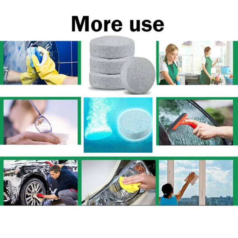 

Descaling Decontamination Cleaning Tablets Fully Powerful And Powerful Multi-purpose Cleaner 10 Pieces 85g EffervescenTablets
