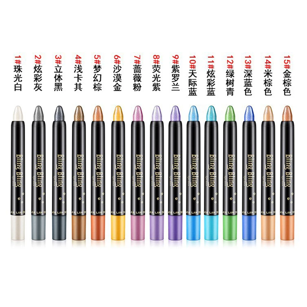 

2017 New 1pc Pencil Cosmetic GlitterPen