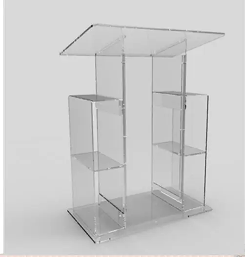 acrylic speech lectern for classroom acrylic school plastic lectern decoration table furniture