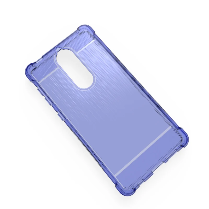 purple Бренд gligle антидетонационных Smart силиконовый чехол для Nokia 7 Чехол аксессуары чехол - Цвет: purple