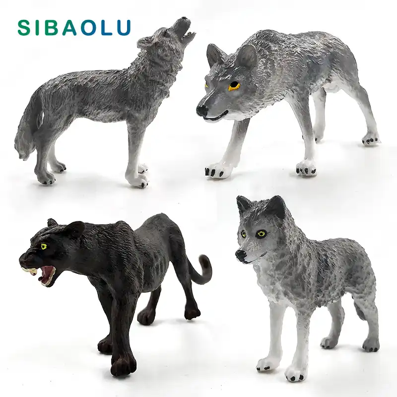 black panther animal figurine