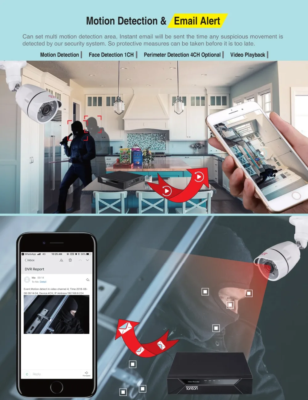 D5208_Motion Detection & Email Alert