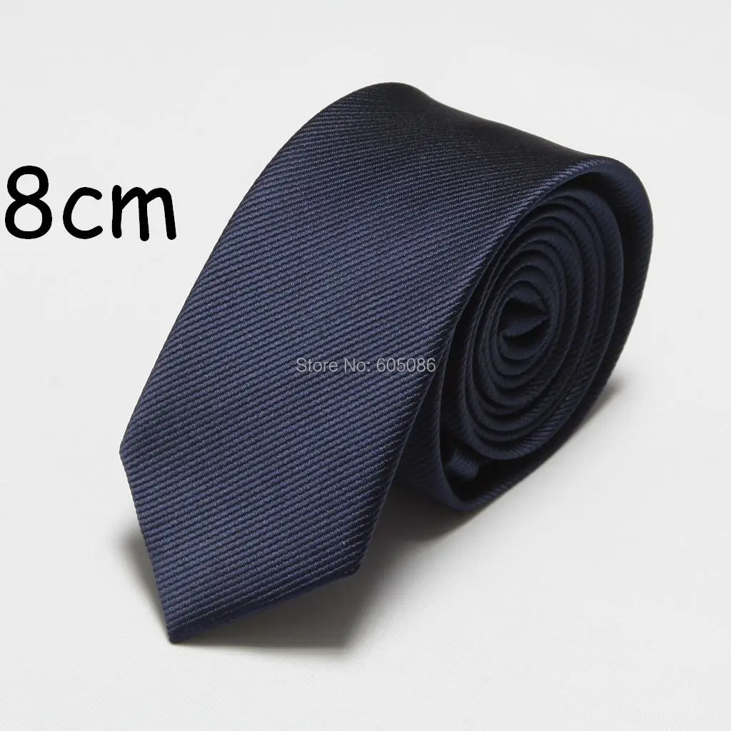 Мужские галстуки HOOYI однотонные из полиэстера ширина 8 см 2019|neck tie|neck ties for menties men |