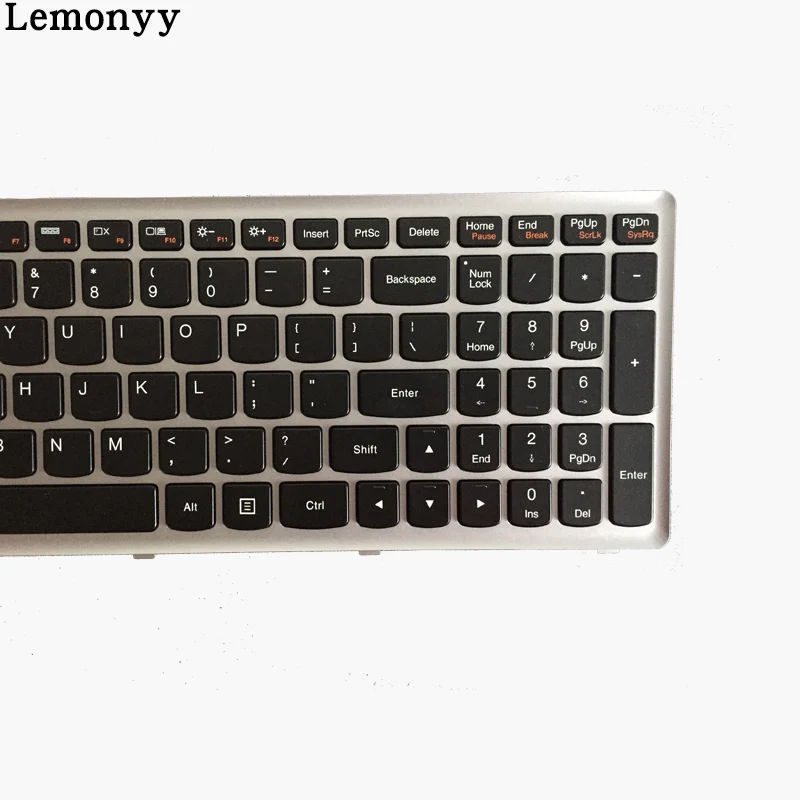  New US laptop keyboard for Lenovo IdeaPad G500S G505S G510S S500 Z510 Flex 15 Z505 US Keyboard with