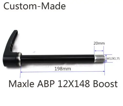 Задняя ось с Maxle 12X142 мм на заказ велосипедная ось 12X135 12X148 12X150 ABP 12X142 ABP Boost 12X148 - Цвет: Фиолетовый