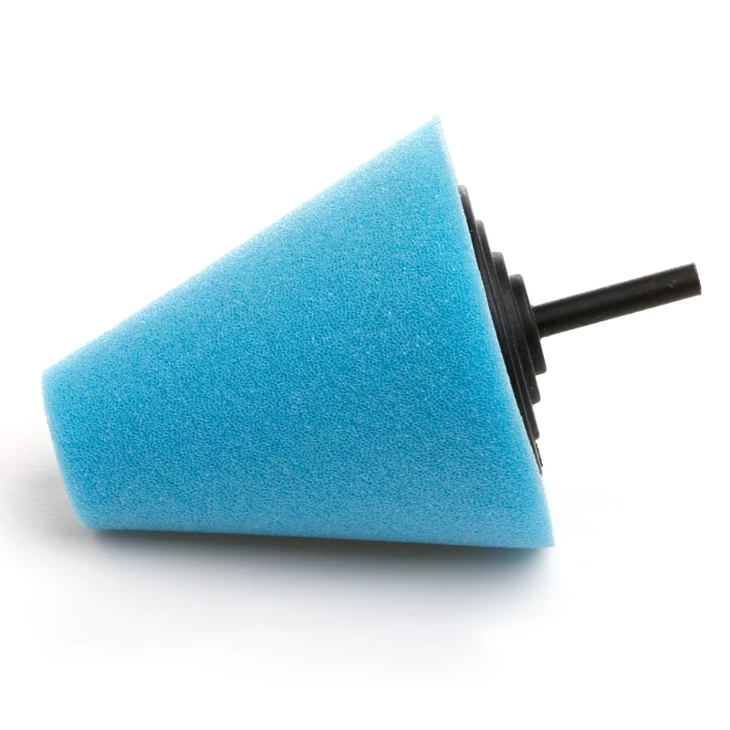 1PC Polishing Foam Sponge Cone Polishing Foam Pads For Car Wheel Hub Car Tool