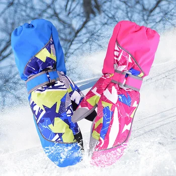 

Marsnow Children Winter Girls Boys Ski Skiing Gloves Bike Cycling Riding Warm Waterproof Windproof Winter Ski Gloves Kids