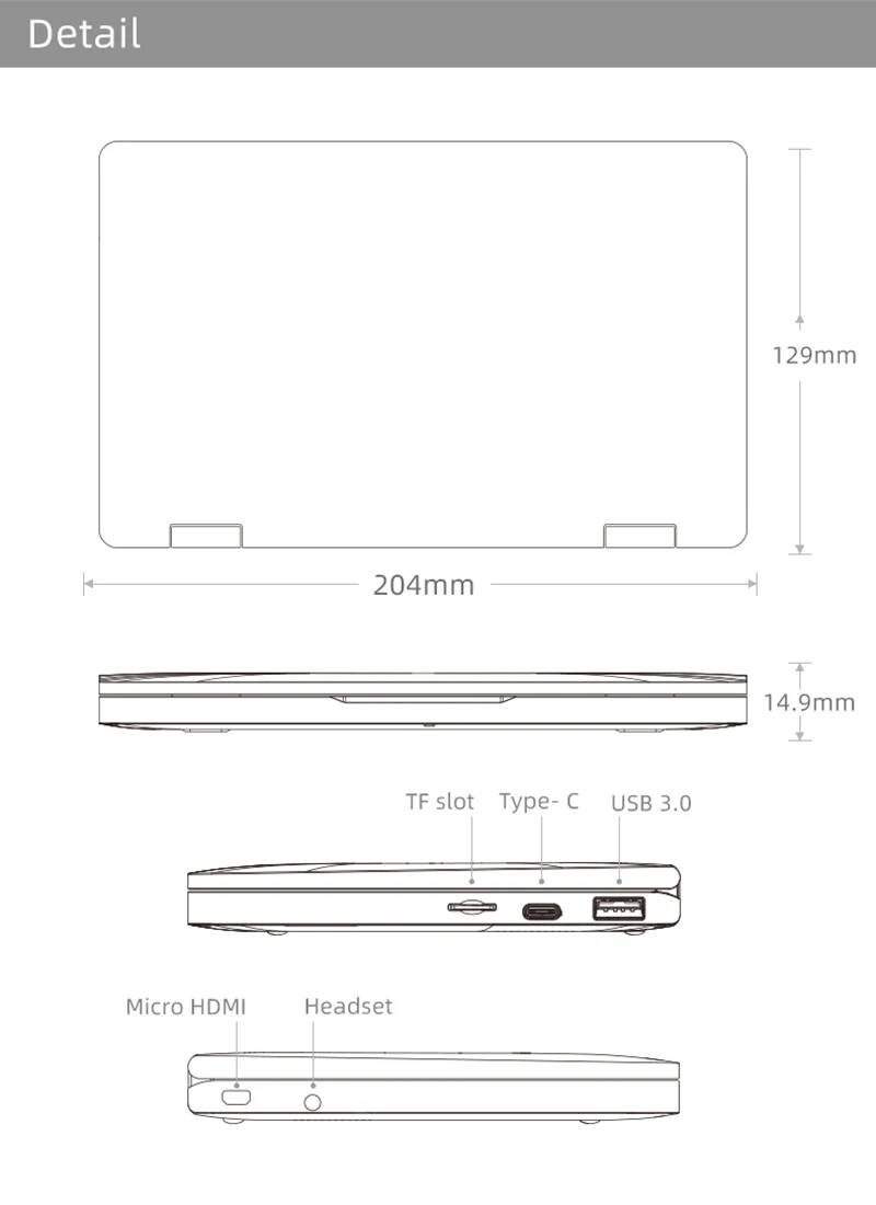 8,4 "ips экран One Mix3 карманный ноутбук Intel Core M3-8100Y двухъядерный Yoga ноутбук Window10 8 Гб DDR3 256 ГБ PCI-E SSD wifi ноутбук