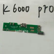 K6000 зарядная плата с usb-входом USB Зарядное устройство платы штепселя модуль для Oukitel K6000 Pro смартфон+ номер отслеживания