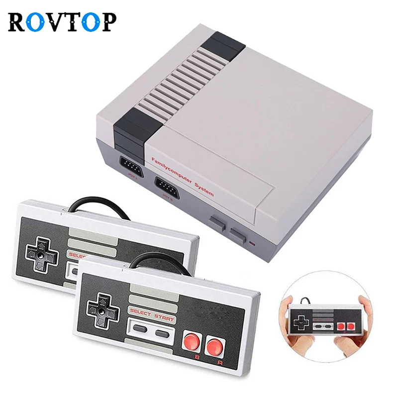 Retro TV Game Console 8 Bit Video Game Console Built In 620 Games
