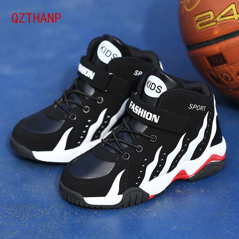 

Winter Sneakers for Boys Fashion Hig-top Sport Children Casual Shoes Non-slip Comfortable Kids Shoes Zapatillas Tennis Masculino
