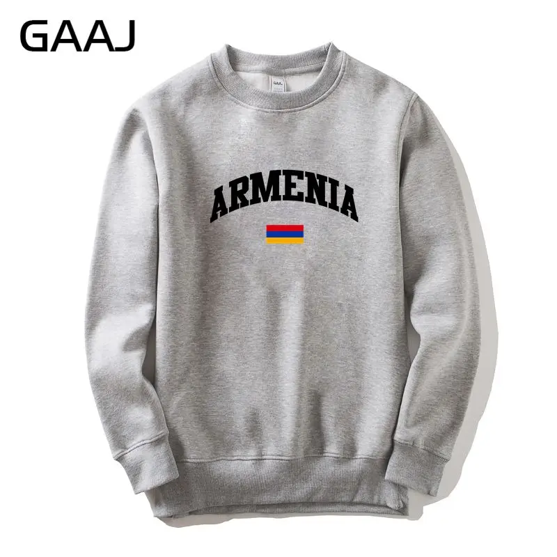 

GAAJ Armenia Flag Men Women Sweatshirt Male 2019 New Printed Casual Clothes Coats Cotton Mens Popular Fashion #4GVI1