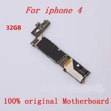 Подарок+ оригинальная материнская плата разблокированная для iPhone 4 Хорошая рабочая материнская плата 32 Гб с полными ЧИПАМИ логическая плата IOS+ инструмент