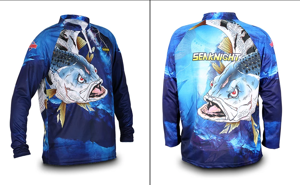 Long Sleeve Fishing Shirts, Seaknight Fishing Shirt