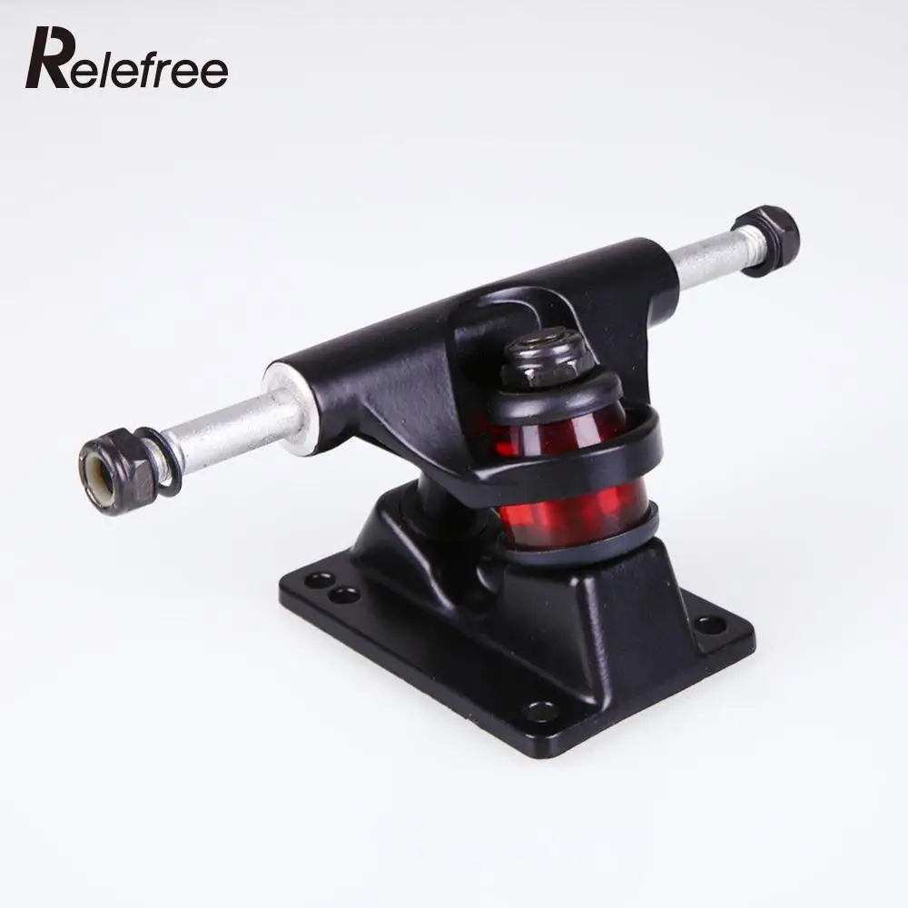 Relefree 2 قطع المهنية التزلج قوس جسر ألومنيوم شاحنة 15x7x5.9 سنتيمتر العالمي سبائك طويلة Longboard