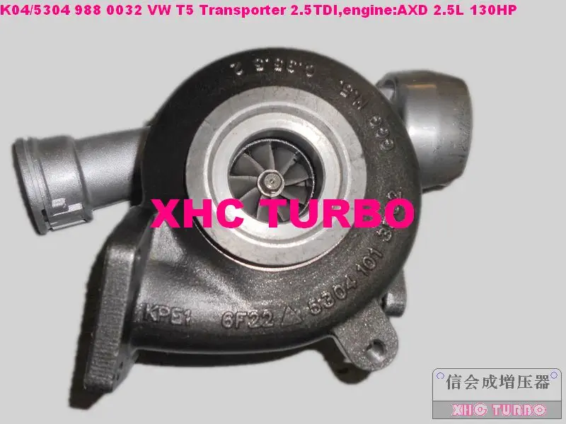 K04VTG/53049700032 070145701E Turbo Турбокомпрессор Для VOLKSWAGEN Transporter, AXD 2.5L 130HP