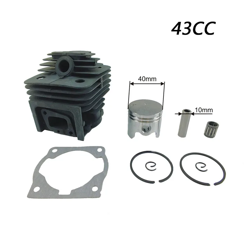 1 шт. цилиндр поршневой комплект для 43CC CG430 BG430 MITSUBISHI TL43 Strimmer кусторез инструмент деталь цилиндра поршневые комплекты