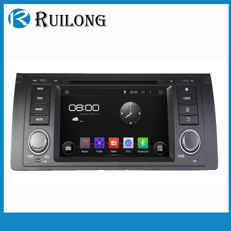 Android 4.4.4 Car Radio GPS for BMW E53 X5 DVD 2000 2001 ...