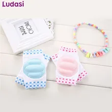 Summer season New Child Knee Pads Breathable Toddle Protector Sponge Elbow Non-Slip Security Crawling Cartoon Leg Heaters Toddler Kneepads