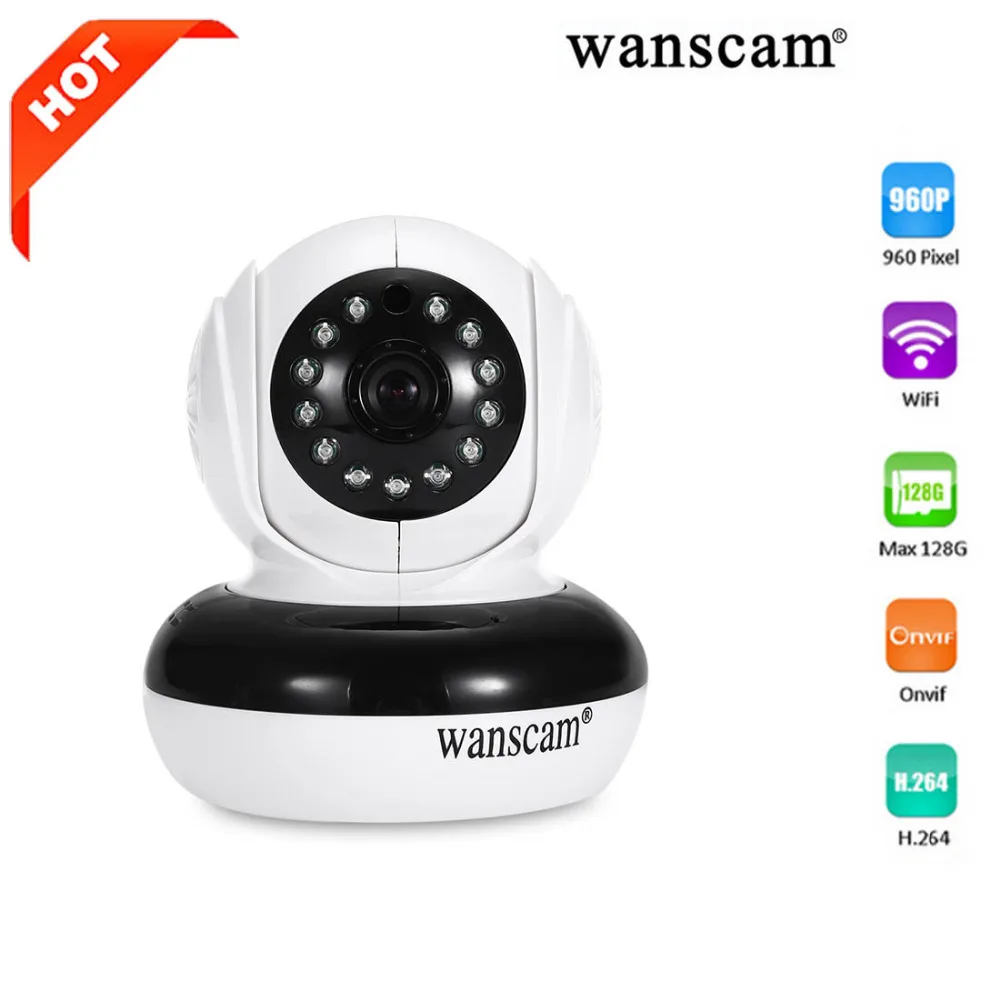 WANSCAM HW0046 Wireless IP Camera Wifi HD 960P 1.3MP IR-Cut Infrared Network Onvif Indoor Security Surveillance CCTV IP Cam Wifi