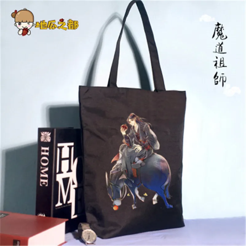 New Japan Anime Grandmaster of Demonic Cultivation Shoulder Bag Handbag Canvas Bag Storage Bag Gifts