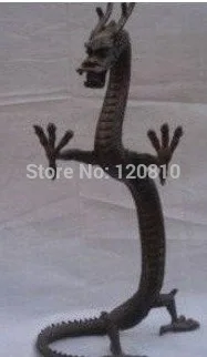 

collectible Chinese Mystery Dragon Bronze Statue