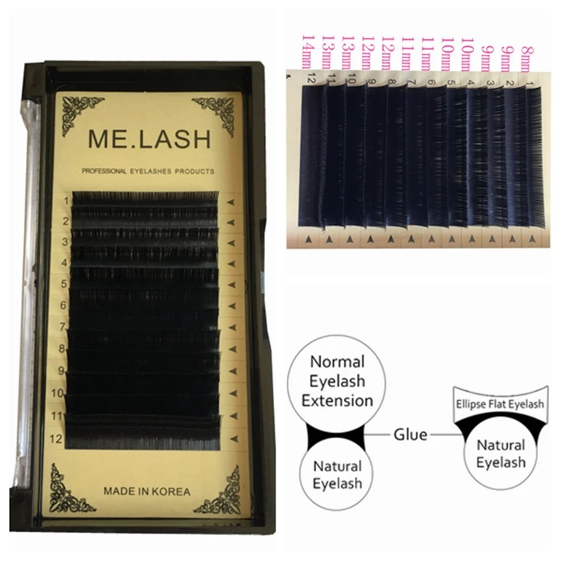 1 tray mixed size flat ellipse 