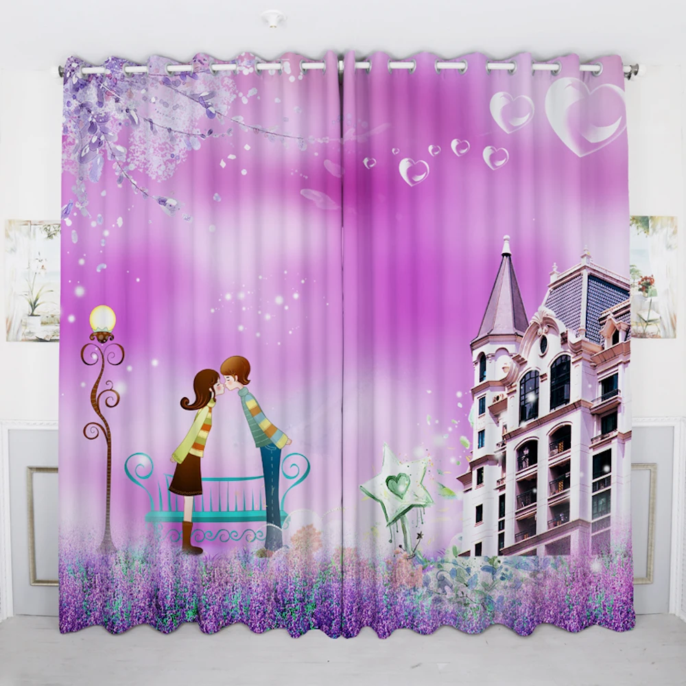 Custom Made 2x Grommet Window Drapery Curtain Living Room Window