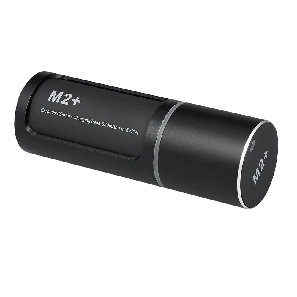 M2+ Беспроводной Bluetooth наушники BT 5,0 музыкальные наушники глубокий бас стерео невидимый Спортивная гарнитура с двойной микрофон зарядным устройством