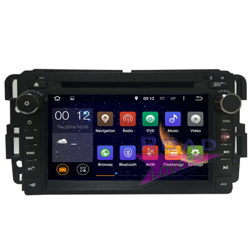 TOPNAVI 4G+32GB Android 8.0 Car DVD Player For GMC Yukon Tahoe Acadia
